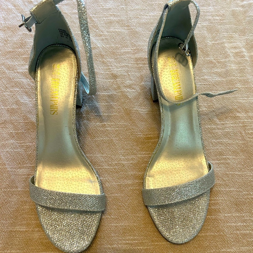Sparkly heels